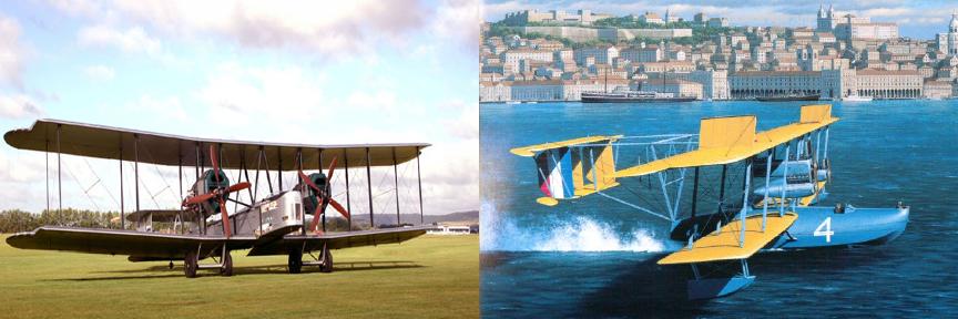 Vickers Vimy IV i Curtiss NC-4