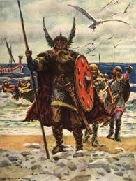 Viking sa uobičajenim naoružanjem