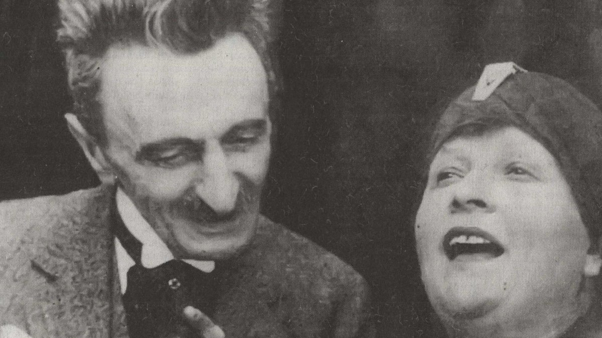 Branislav Nušić i Žanka Stokić