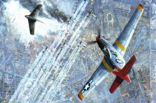 P-51 protiv Me-162 iznad Berlina