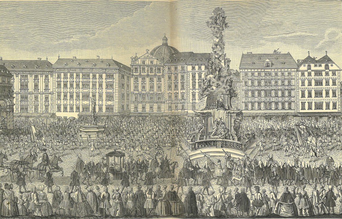 Procesija Marije Tereze u Beču 1740. godine